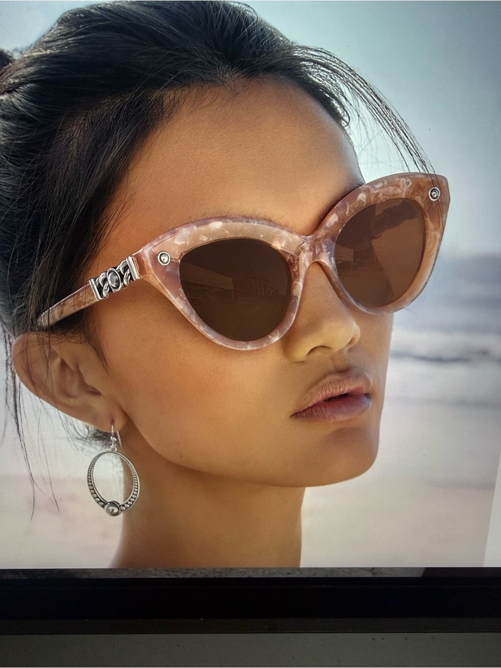 🕶️☀️🆕 Brighton Pretty Tough Chain Sunglasses NWT Retail $168